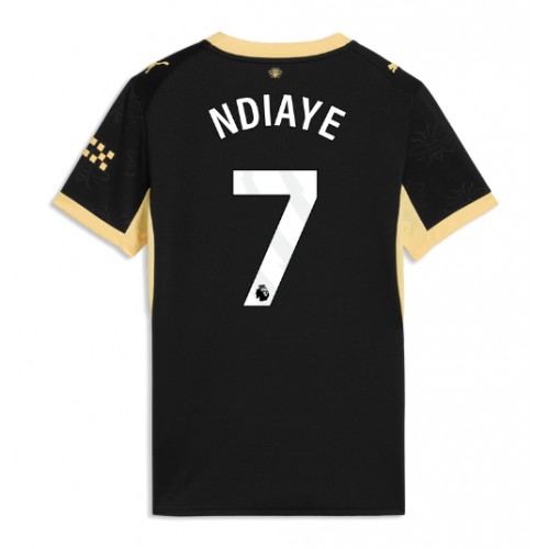 Manchester City Iliman Ndiaye #7 Vieraspaita Naiset 2026-27 Lyhythihainen
